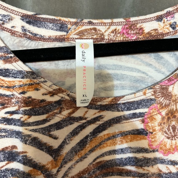 1. Anthropolgie - Daily Practice Side Rouche Tie Dress - XL - EUC (worn twice) - Picture 3 of 4